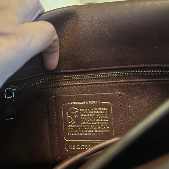 Coach x Rodarte Leather Saddle / Postman Bag in grey - Picture 4 of 4